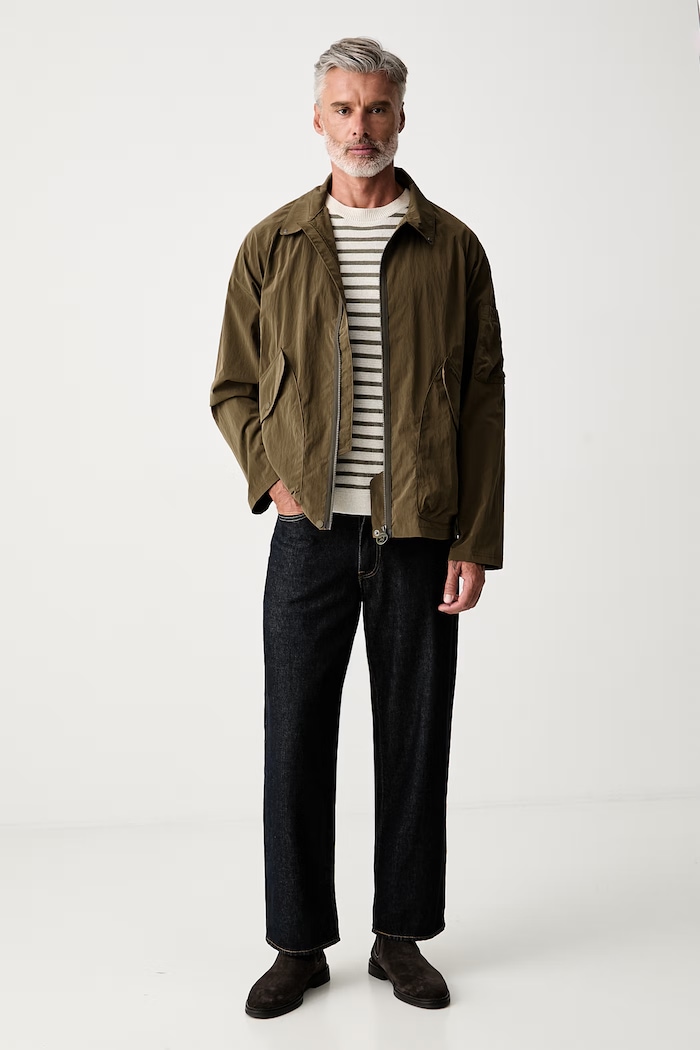 Barbour kurtka przejściowa męska MCA1142 zielony AW26