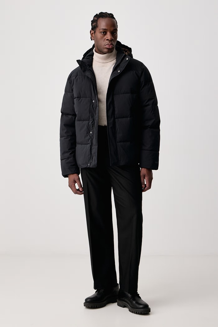 Les Deux Kurtka pikowana męska 1002177 czarny AW26