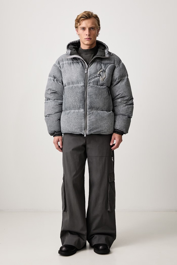 HELIOT EMIL Giacca piumino da uomo AW26.M.02.093 grigio AW26