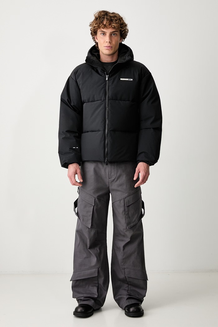 HELIOT EMIL kurtka puchowa męska AW26PRE.M.02.093 czarny AW26