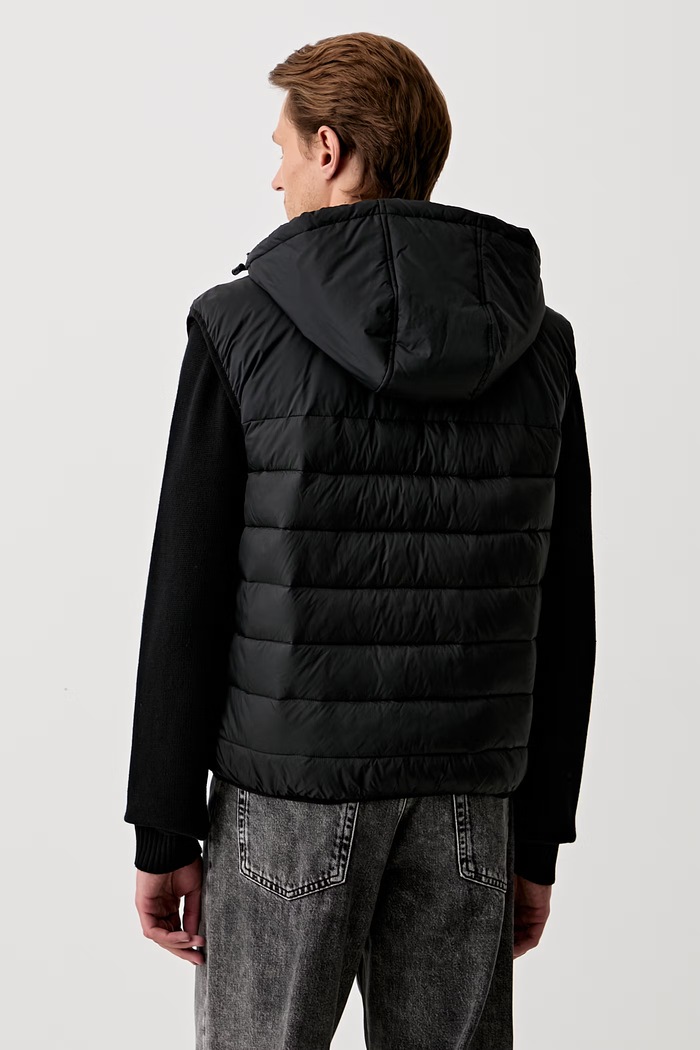 Odzież Karl Lagerfeld Jeans bezrękawnik męski B3M15052 czarny