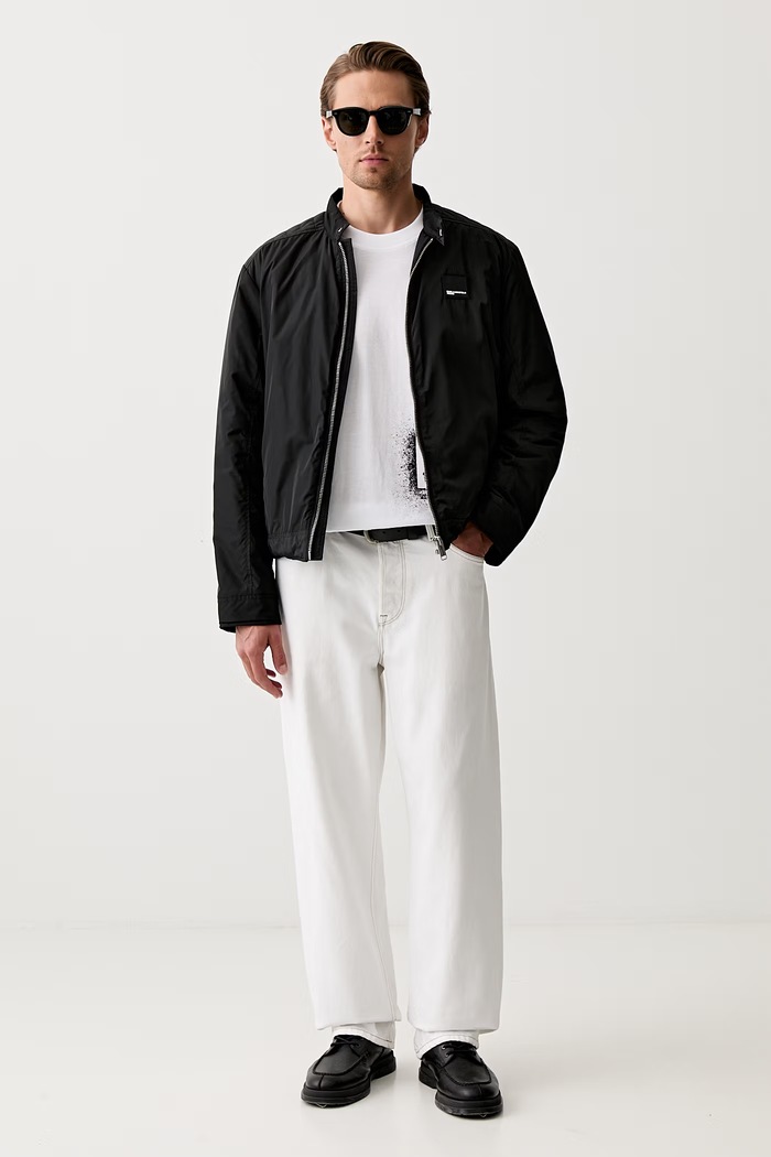 Karl Lagerfeld Jeans krótka kurtka męska B3M15045 czarny AW26