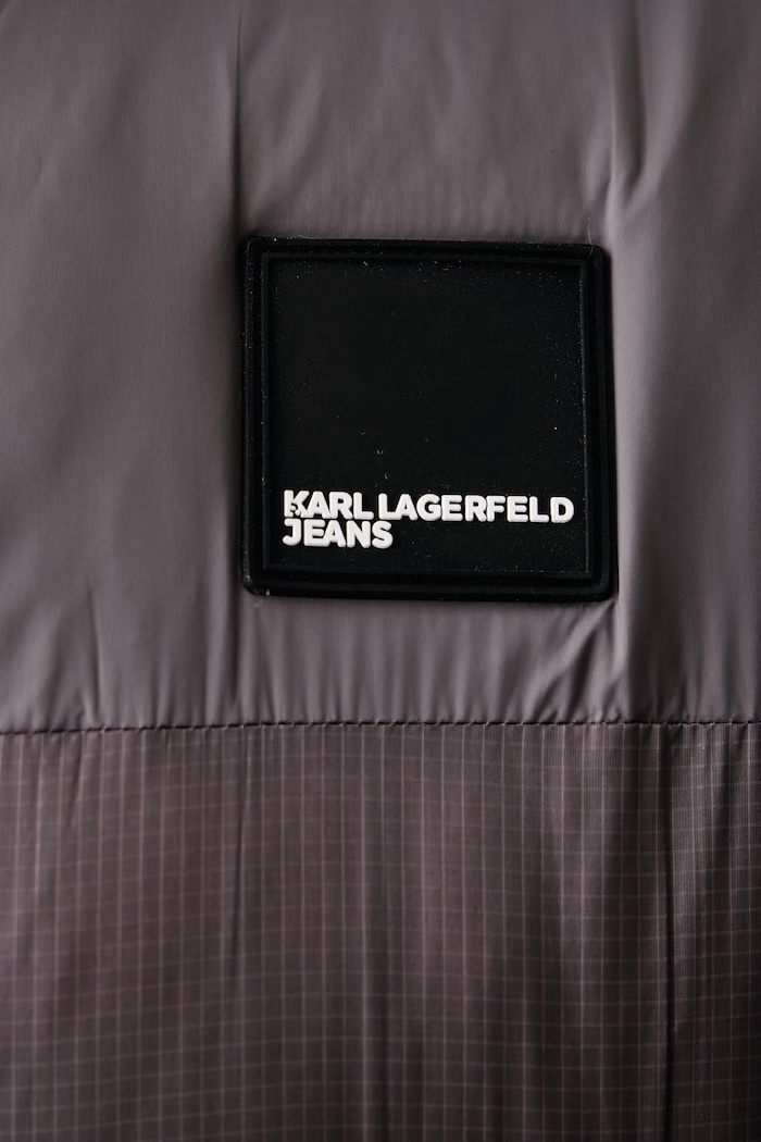 Kurtka pikowana męska Karl Lagerfeld Jeans szary B3M15006