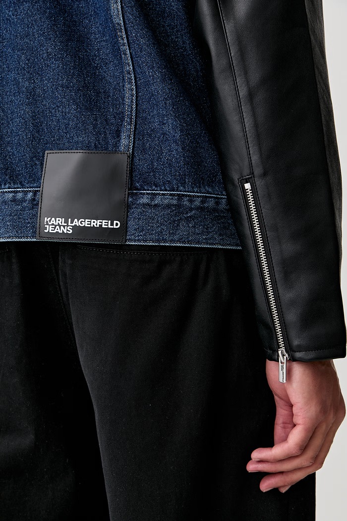 Karl Lagerfeld Jeans kurtka koszulowa męska B3M14024 czarny