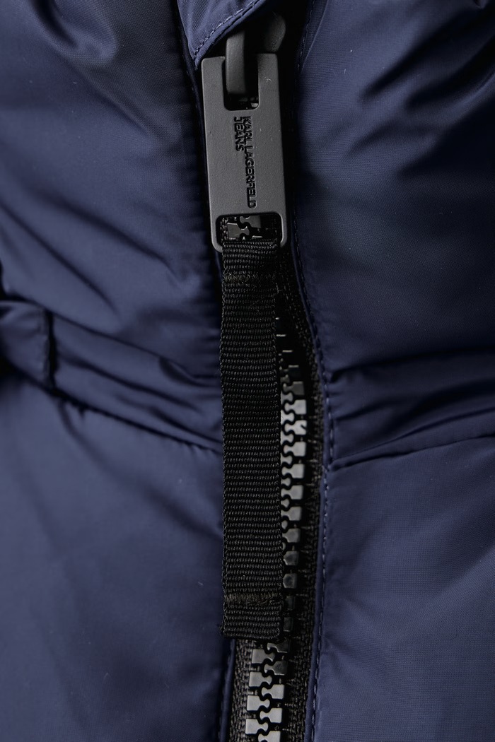 Geacă petrecută pentru bărbați Karl Lagerfeld Jeans bleumarin B3M15011