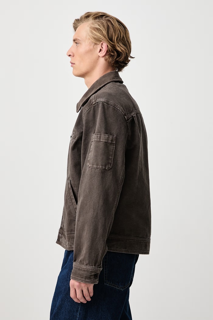 Alexis giacca corta in cotone da uomo A.P.C. COHTC.H32086 marrone