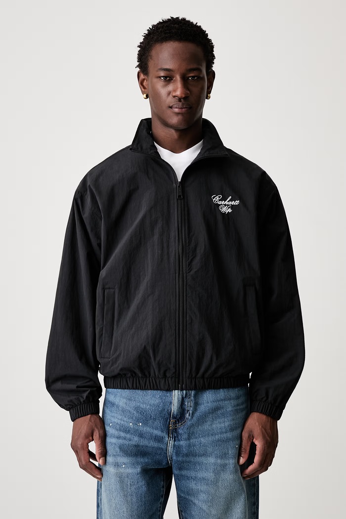 Carhartt WIP Travon демісезонна куртка чоловіча чорний I036800