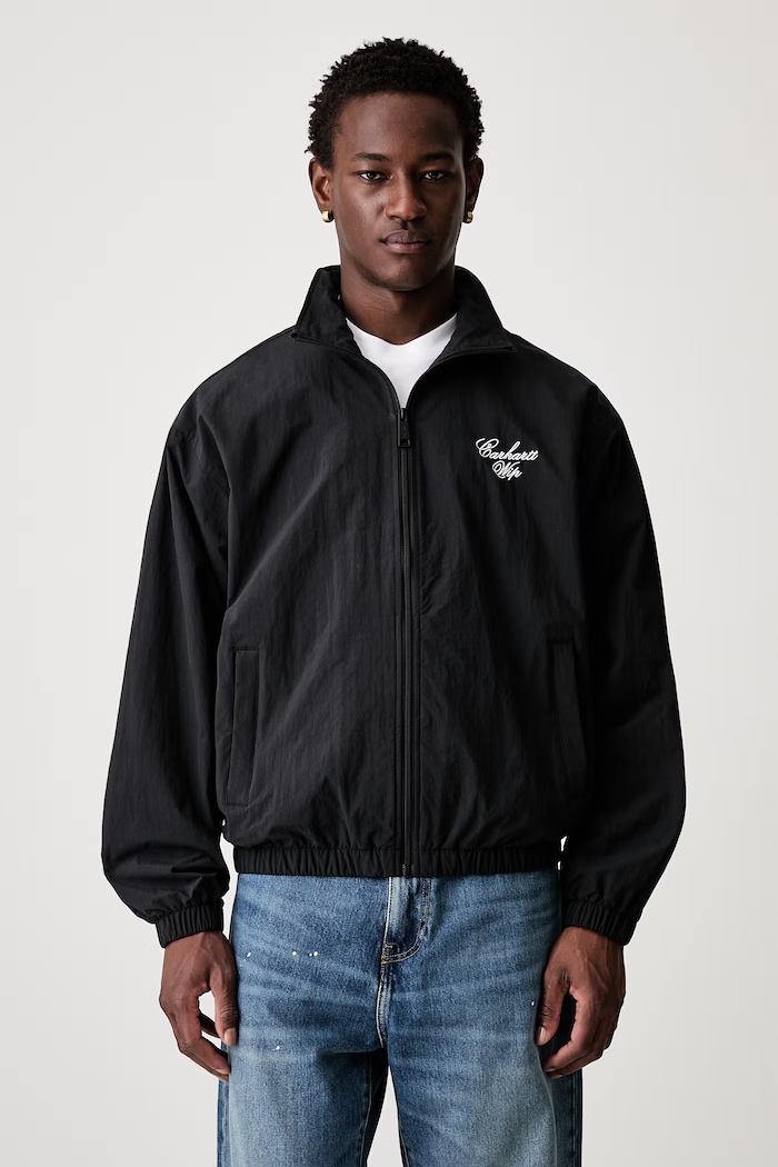 Carhartt WIP Travon демісезонна куртка чоловіча чорний I036800