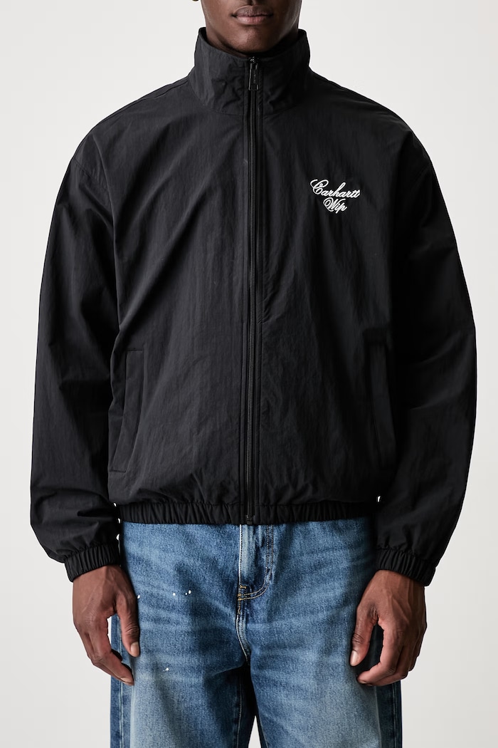 Carhartt WIP Travon демісезонна куртка чоловіча чорний I036800
