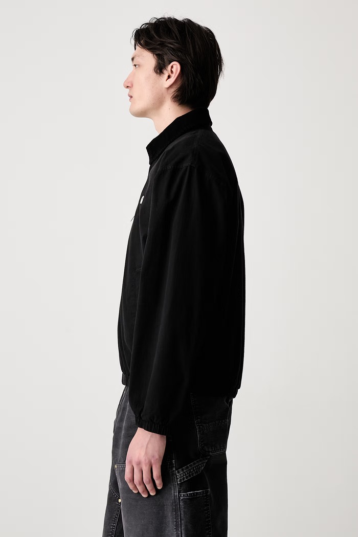 Carhartt WIP Madison Ripstop krótka kurtka męska I036804 czarny AW26