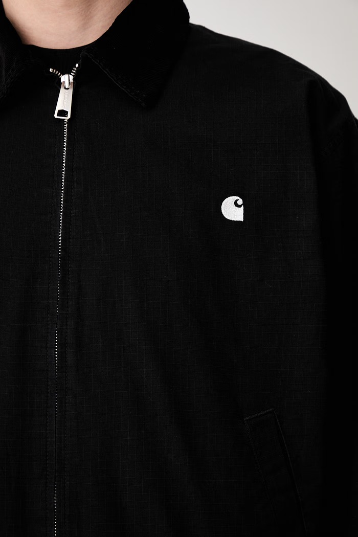 Carhartt WIP Madison Ripstop krótka kurtka męska I036804 czarny
