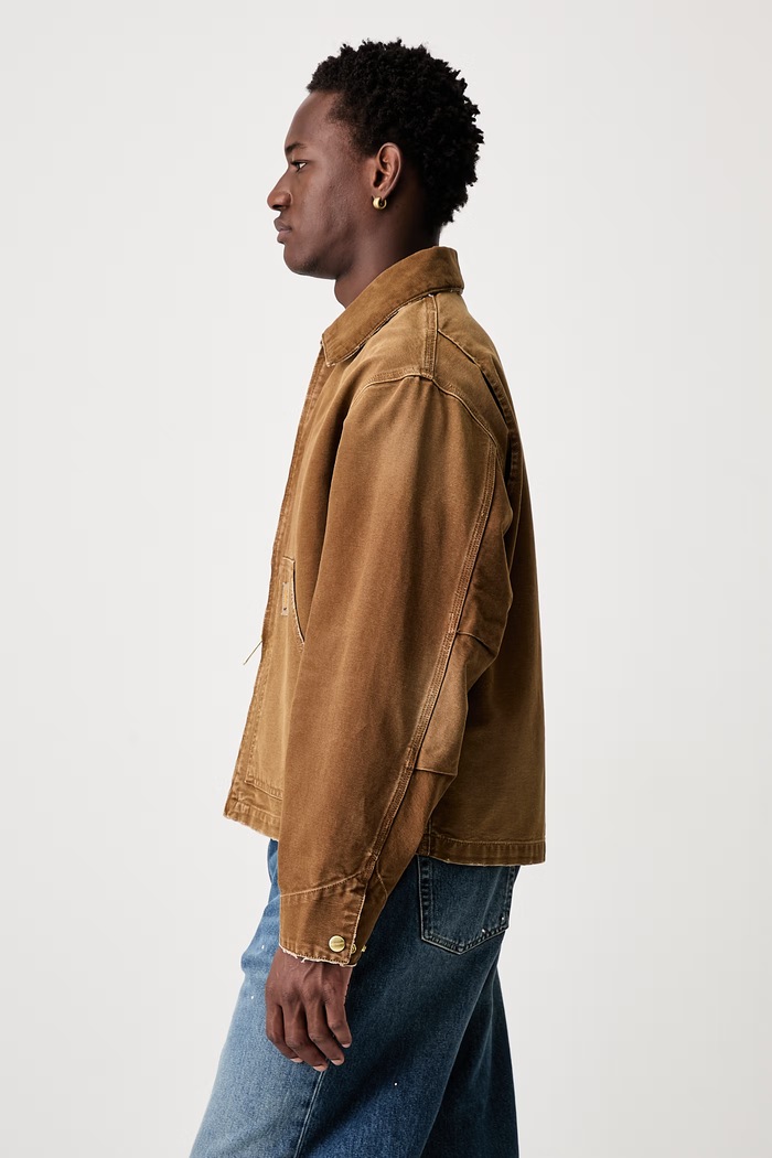 Carhartt WIP OG Arcan short jacket cotton Men's I036867 brown AW26