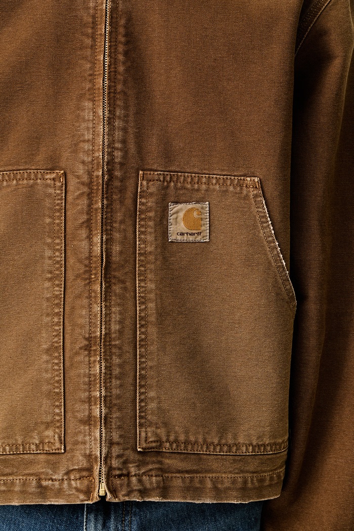 Carhartt WIP OG Arcan short jacket cotton Men's I036867 brown