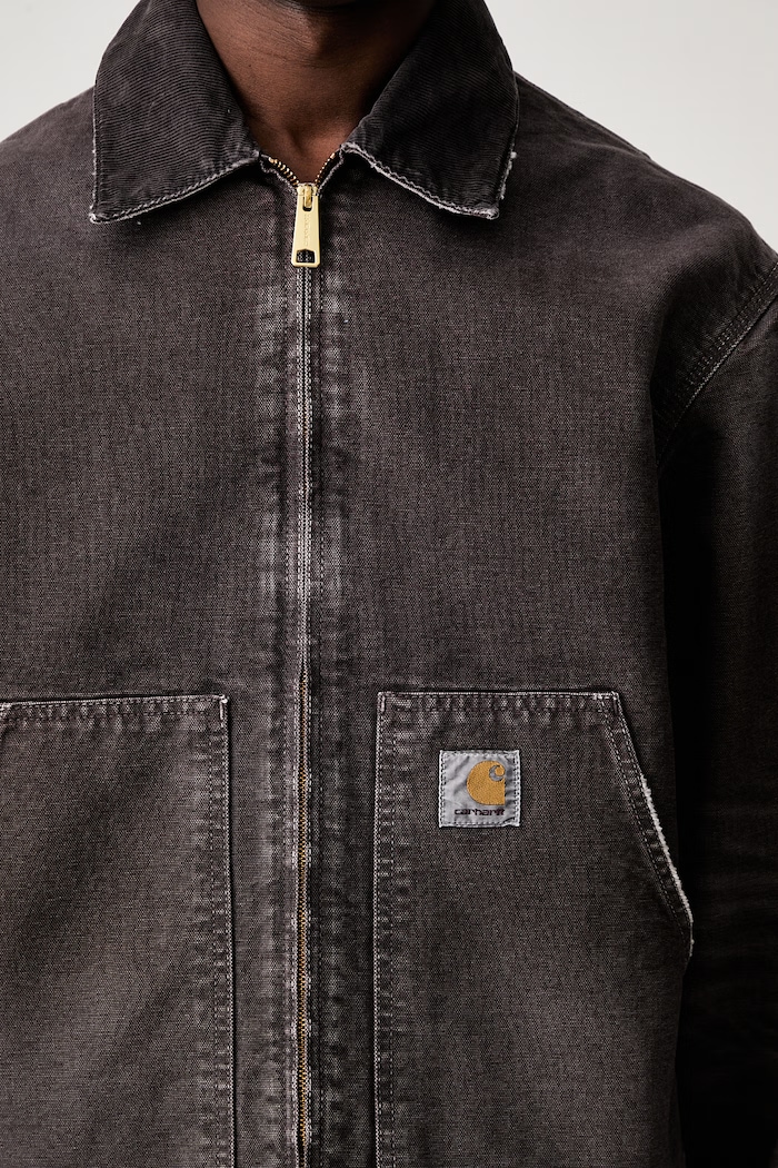 Carhartt WIP OG Arcan krótka kurtka bawełniana męska brązowy I036867
