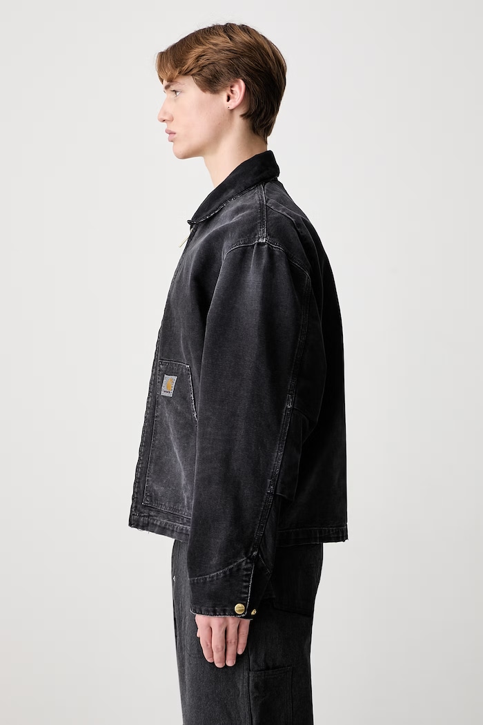 Carhartt WIP OG Arcan giacca corta in cotone da uomo I036867 nero AW26
