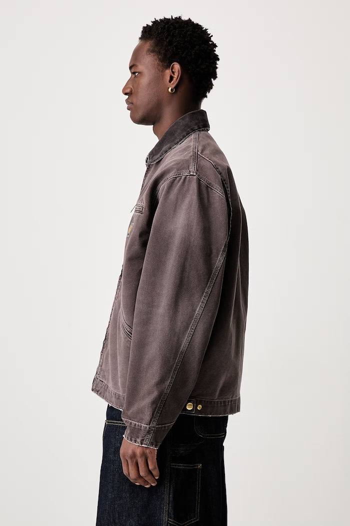 Carhartt WIP OG Detroit transitional jacket cotton Men's I035280 brown AW26