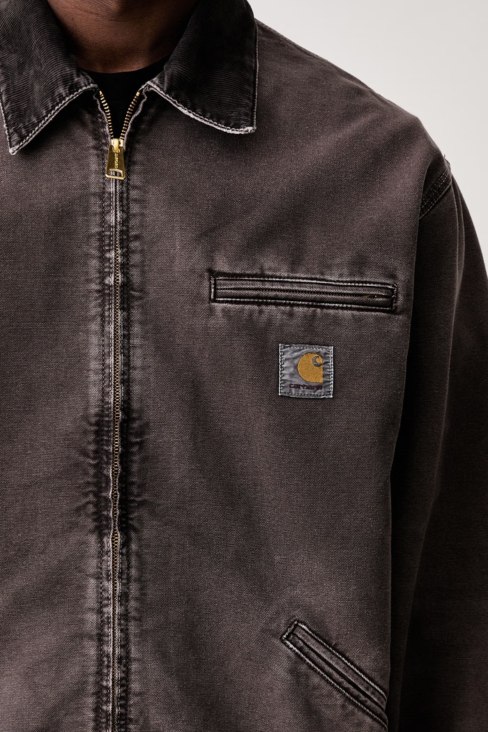 Carhartt WIP OG Detroit transitional jacket cotton Men's I035280 brown