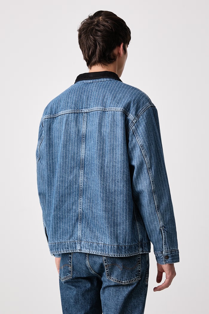 Odjeća Levi's Prijelazna jakna za muškarce traper MUNROE 007X3 plava