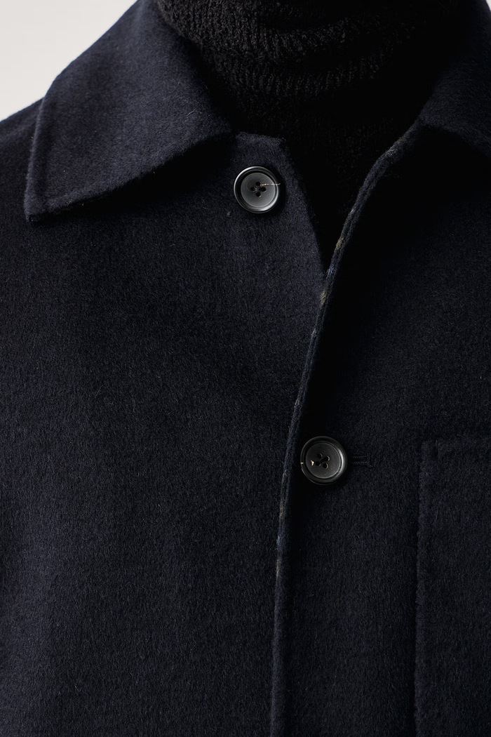 Kurtka męska z wełną PS Paul Smith granatowy M2R.A218.W22809