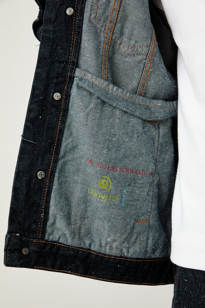 Guess Jeans džínová bunda pánská džínová M6YN38.D1314