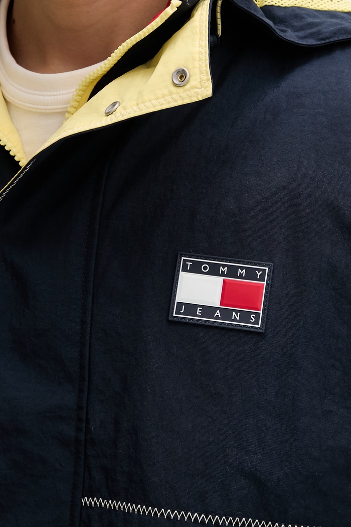 Tommy Jeans geacă de tranziție pentru bărbați DM0DM23225 bleumarin
