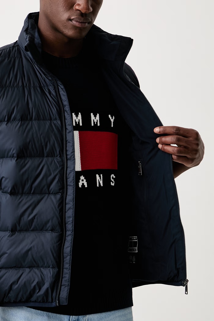 Tommy Jeans puh brezrokavnik moški DM0DM23232