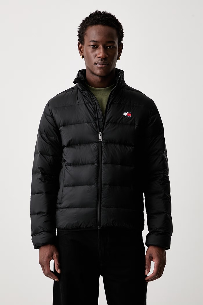 Tommy Jeans pernata jakna za muškarce crna DM0DM23231