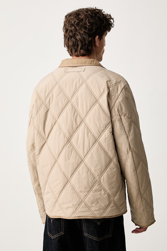 Oblečenie Tommy Hilfiger prechodná bunda pánska MW0MW43466 béžová