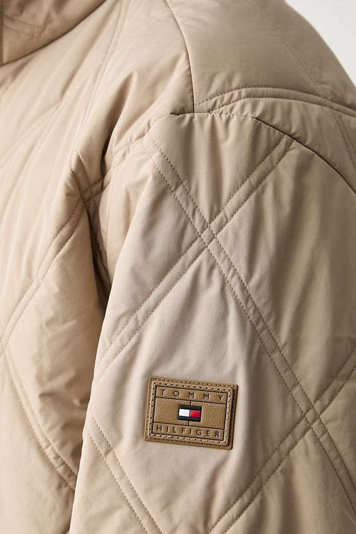 Tommy Hilfiger prechodná bunda pánska MW0MW43466 béžová