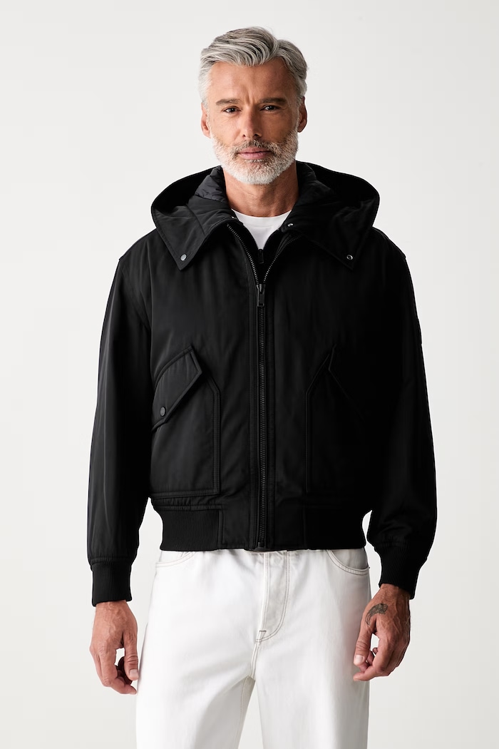 BOSS Orange bomber jakna Onorve črna 50560985