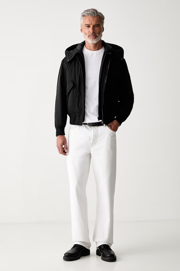 BOSS Orange bomber jakna Onorve 50560985 črna AW26