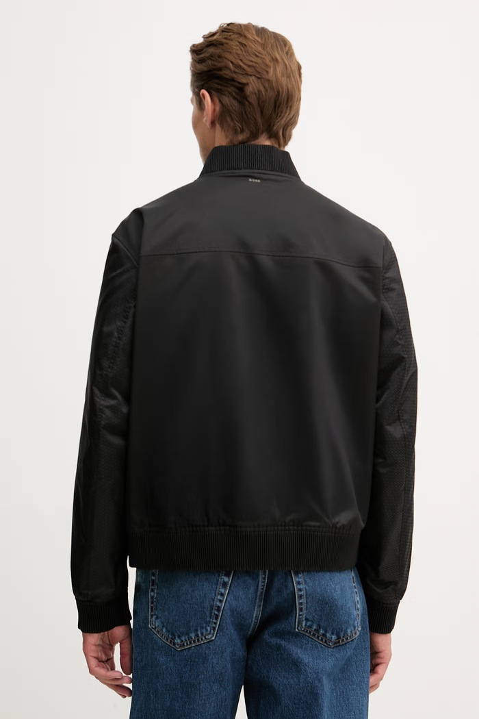 Oblečenie BOSS bunda bomber pánska H-Covor 50564412 čierna