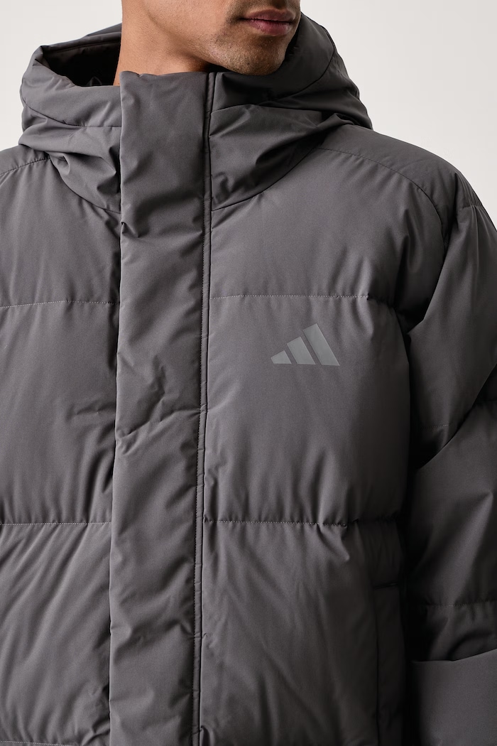 Пуховая куртка для мужчин adidas KG1517 серый