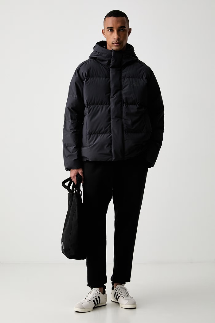 adidas πουπουλένιο μπουφάν ανδρικό KG1515 μαύρο AW26