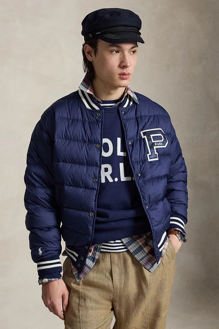 Polo Ralph Lauren kurtka puchowa męska granatowy 710B17649