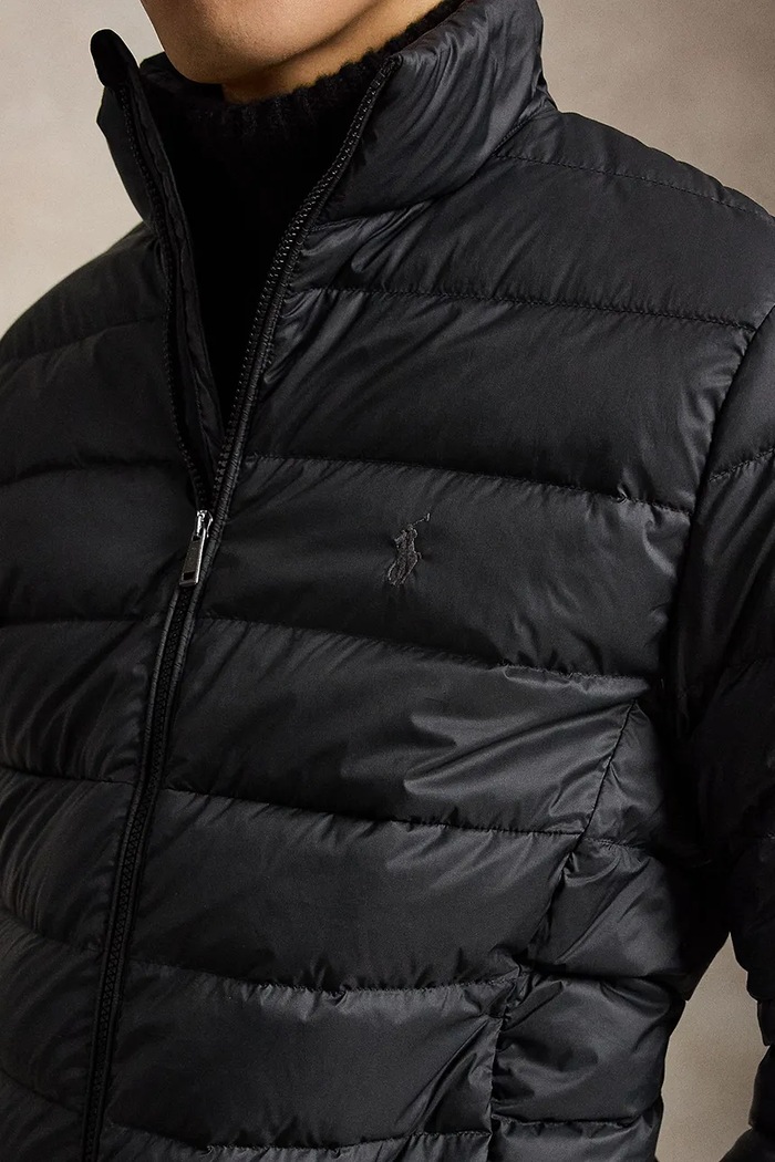 Polo Ralph Lauren kurtka pikowana męska czarny 710B20424