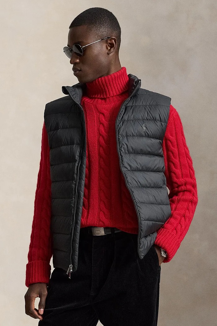 Polo Ralph Lauren bezrękawnik męski czarny 710B20425