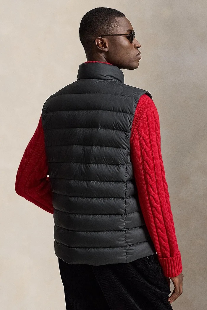 Polo Ralph Lauren bezrękawnik męski 710B20425 czarny AW26