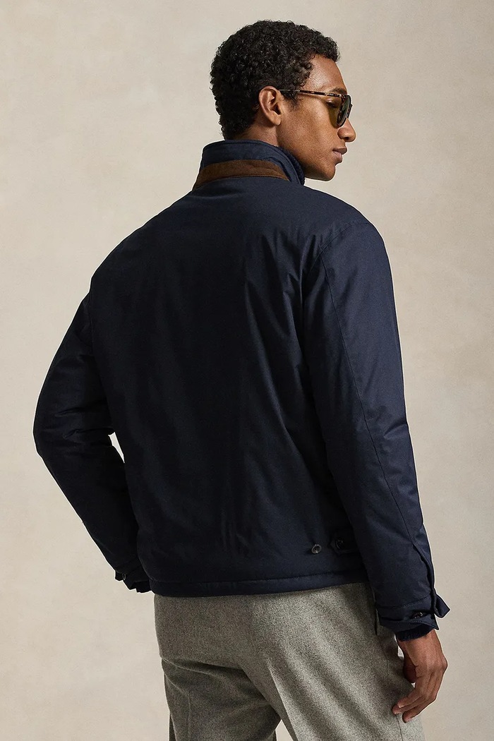 Polo Ralph Lauren kurtka przejściowa męska 710967736 granatowy AW26