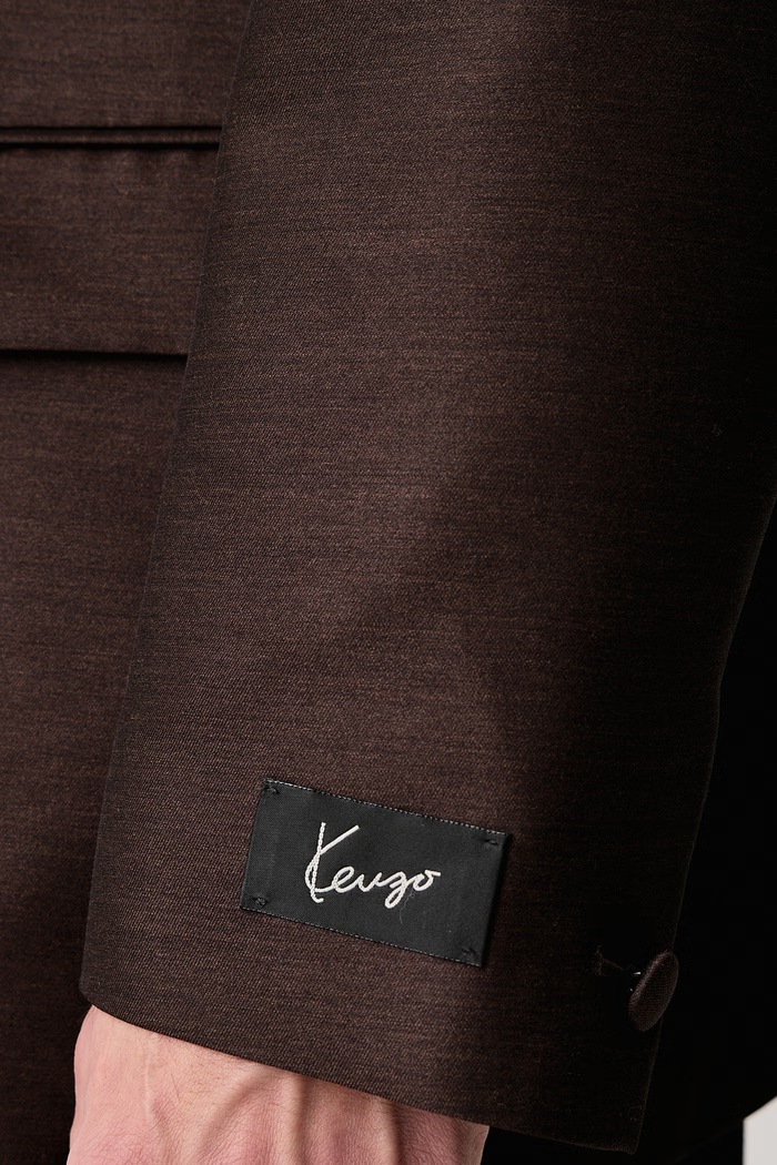 Kenzo Marynarka męska wełniana FG65VE1609FA