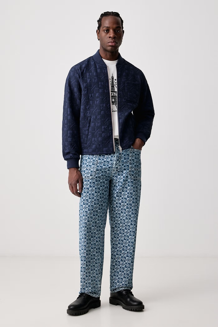 Kenzo Bomberka męska FG65OU2999NO granatowy AW26