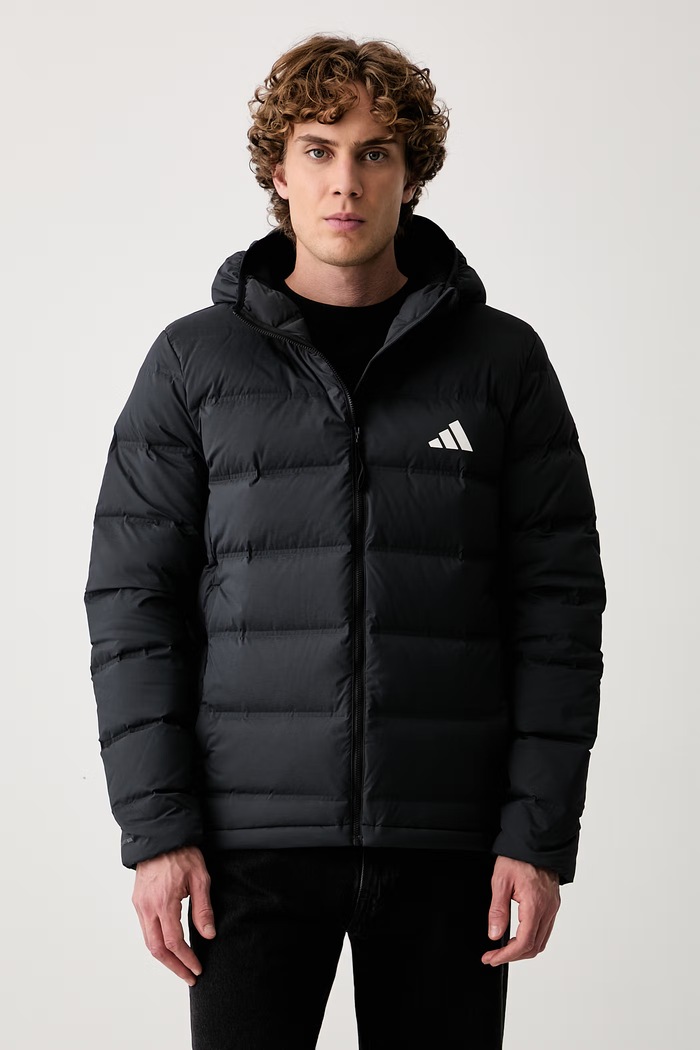 adidas péřová bunda pánská Helionic černá JN2114