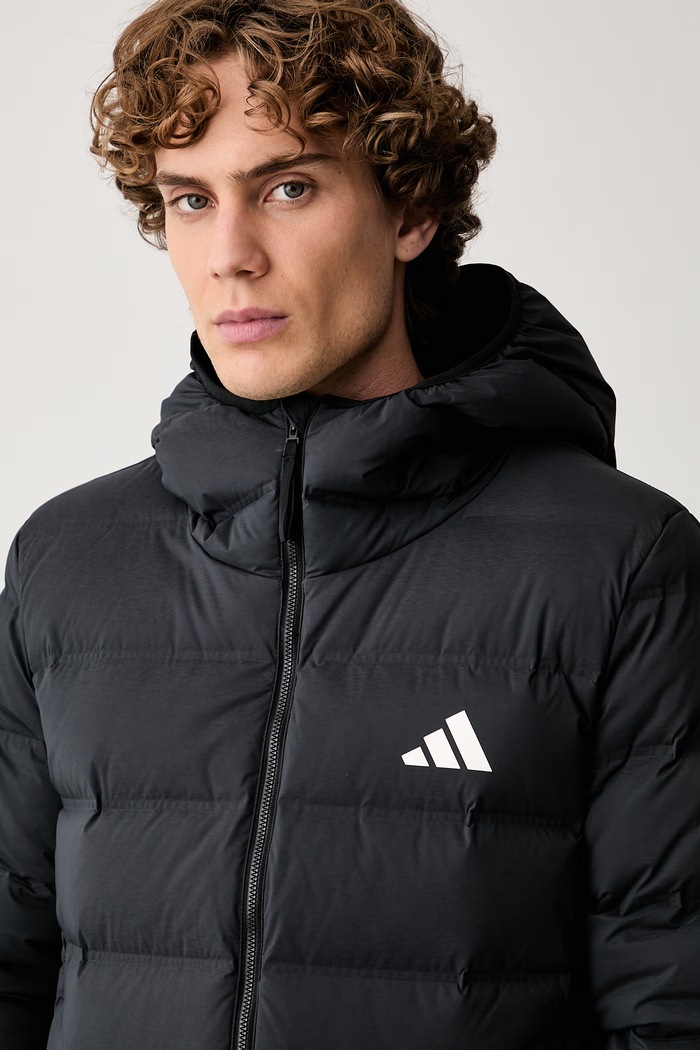 adidas péřová bunda pánská Helionic černá JN2114