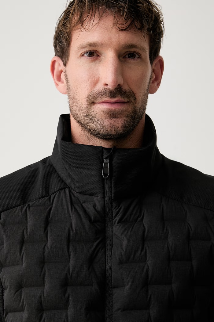 BOSS Green pánské OW_T-Down Vest černá 50561386