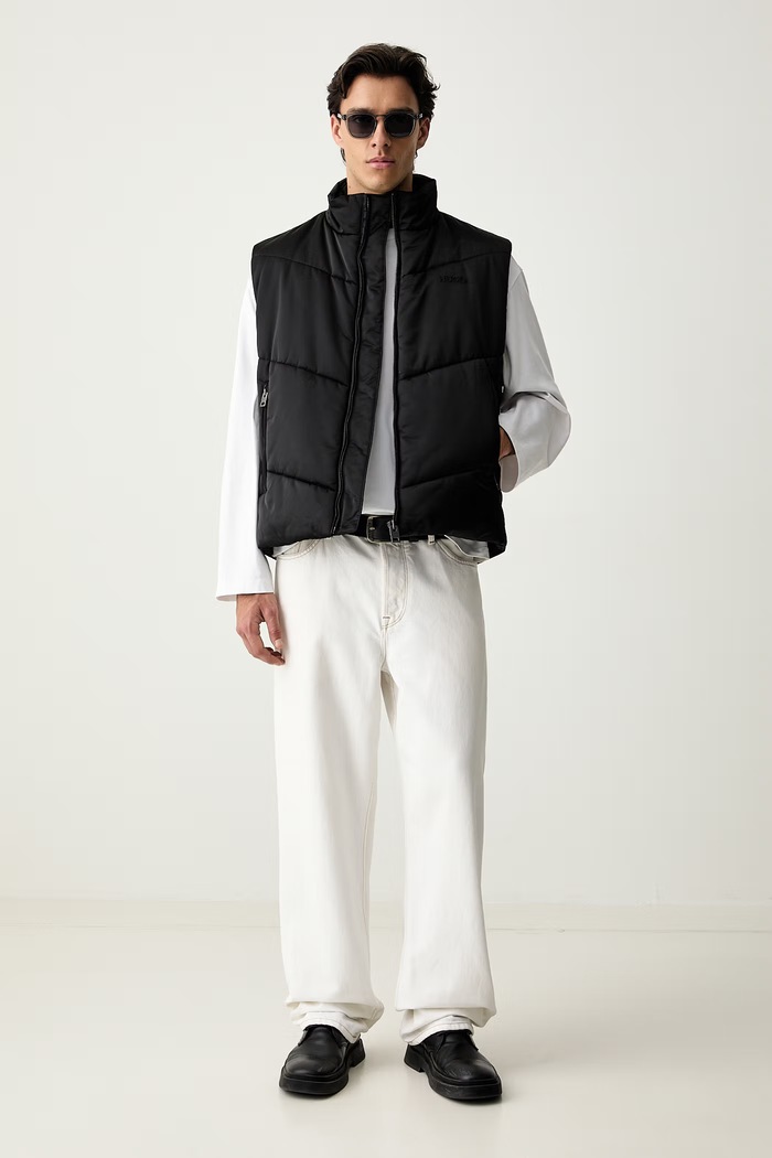 HUGO bezrękawnik męski Berolino2611 50556381 czarny AW26