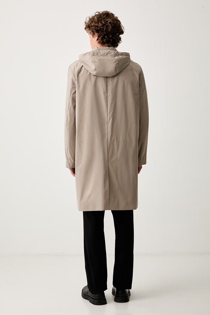 Дрехи Calvin Klein дълго яке мъжко LV04LG505G бежов