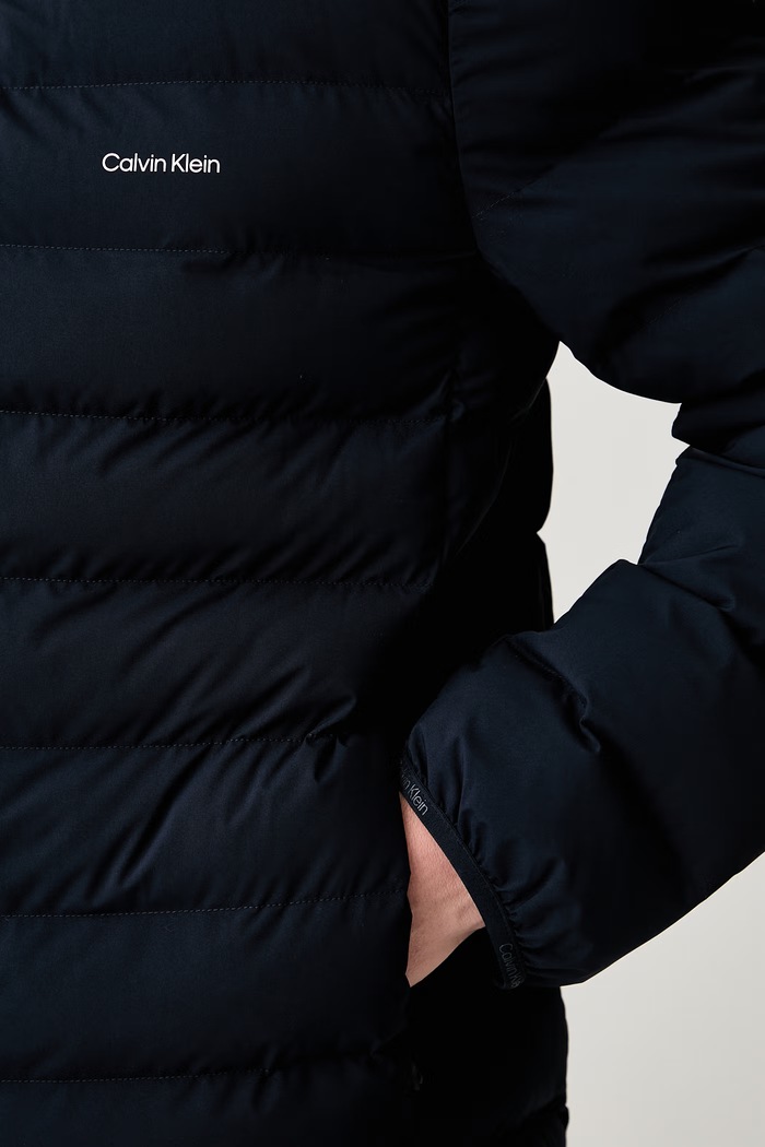 Calvin Klein καπιτονέ μπουφάν ανδρικό LV04LG503G σκούρο μπλε