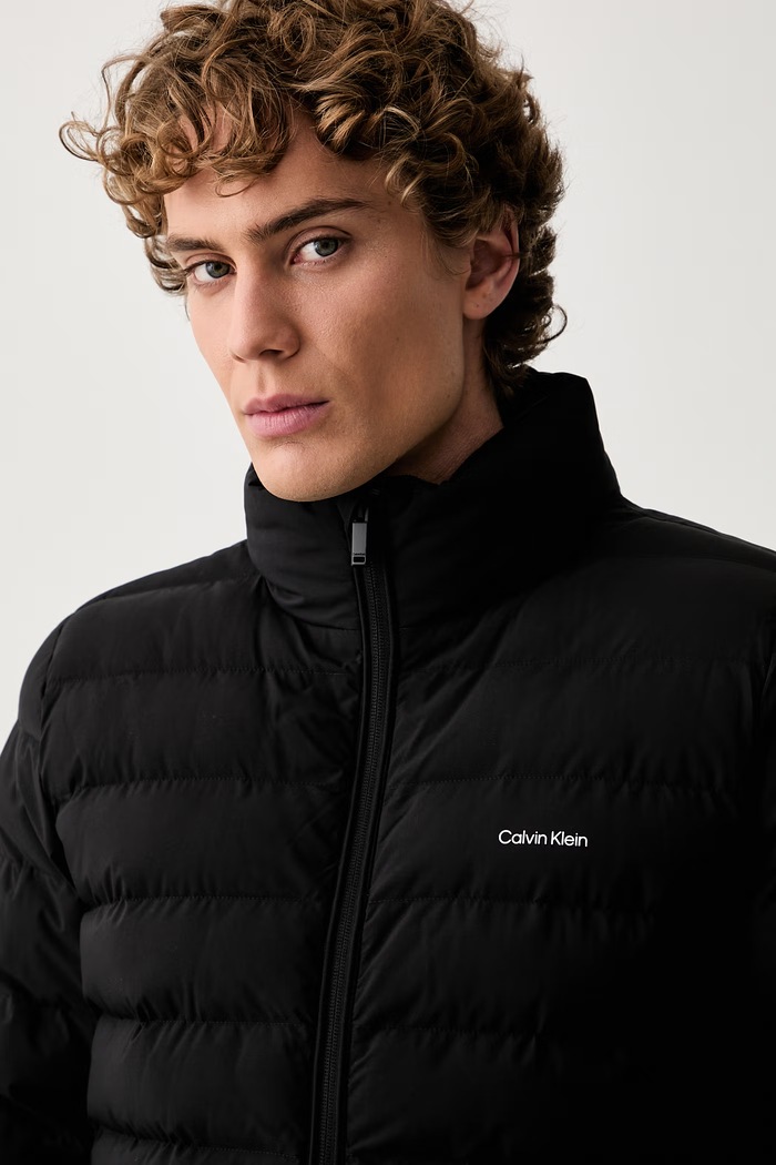 Calvin Klein καπιτονέ μπουφάν ανδρικό μαύρο LV04LG503G