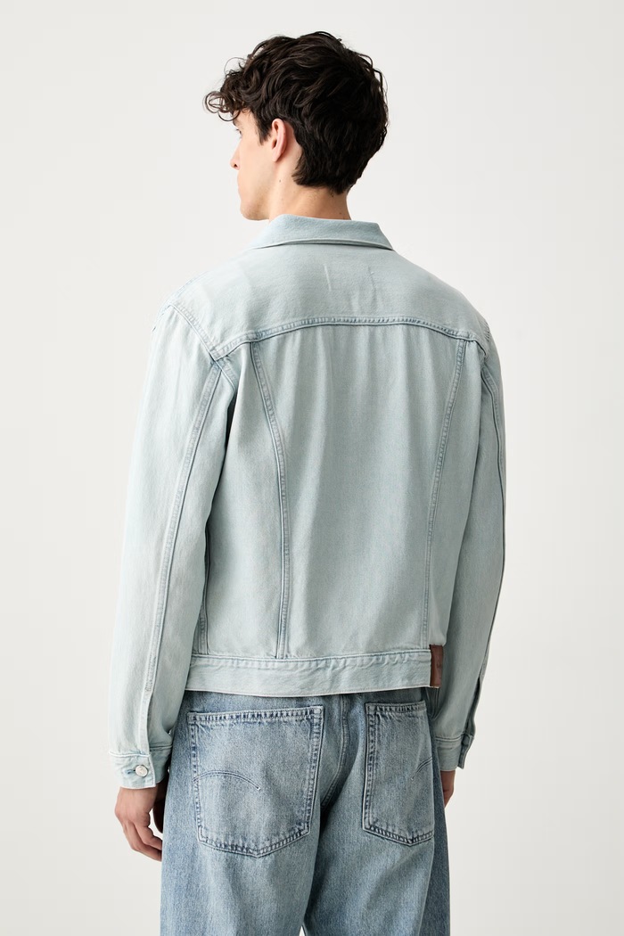 Oblečenie Calvin Klein Jeans bunda pánska bavlnená LV04RG907G modrá