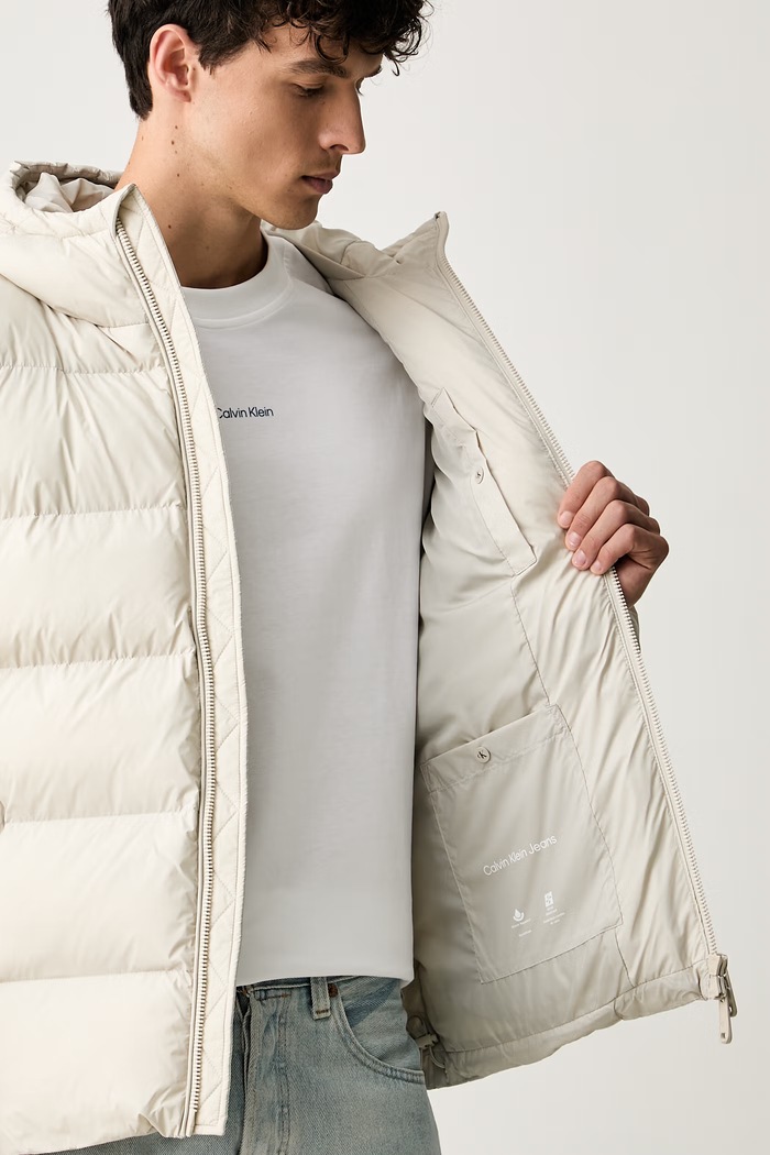 Calvin Klein Jeans prešívaná bunda pánska LV04RG513G